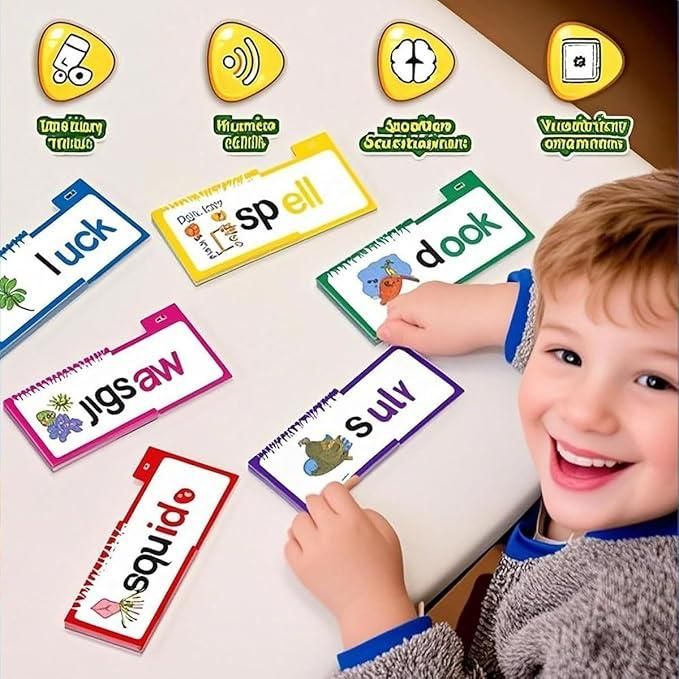 30 Rhyming Words Flipbook for Children Learning
