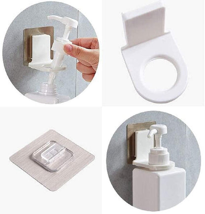 Self Adhesive Plastic Bottle Storage Holder (Pack of 2)n